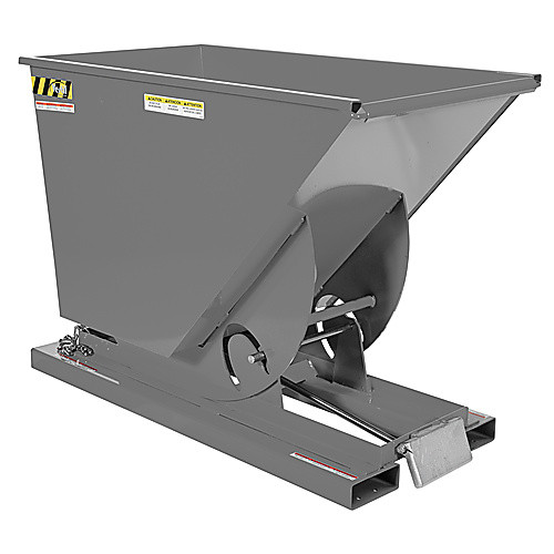 Self-Dump Hopper Ld .75 Cu Yd 2K Machine Gray