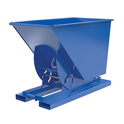 Hopper W/O Bump & Dump MD .75 Cu 4K Blue