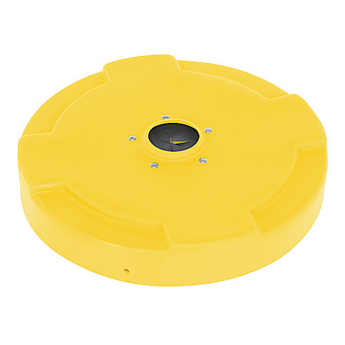 Drum Recyc Lid Flap 55 Gal(Closed) Yellow