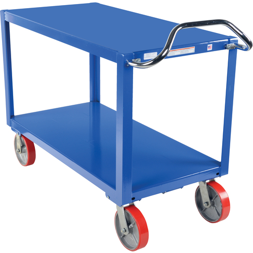 Ergo Handle Cart Poly Casters 3.6K 24 × 48