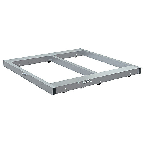 ALUM PALLET DOLLY NO TILT 4K 48 × 48 FLR LOCK