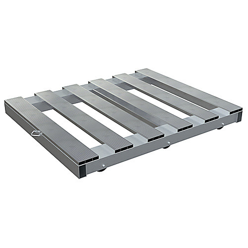 Alum Pallet Dolly Pallet Top No-Tilt 4K 40 × 48