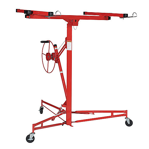 Deluxe Drywall Panel Hoist Tilts/Rotates