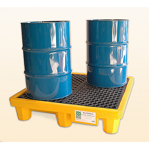 Ultra Spill Pallet Four Drum With Drain