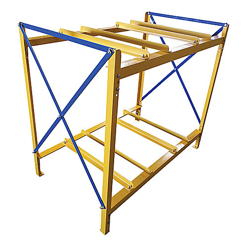 Horizontal Drum Storage Rack 2W × 2H