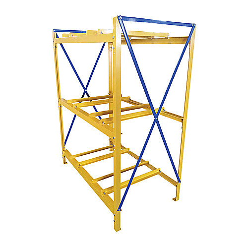 Horizontal Drum Storage Rack 2W × 3H