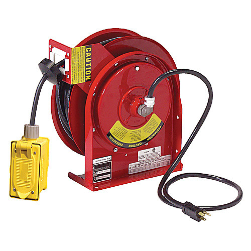 Electric Cord Reel-Double Receptacle