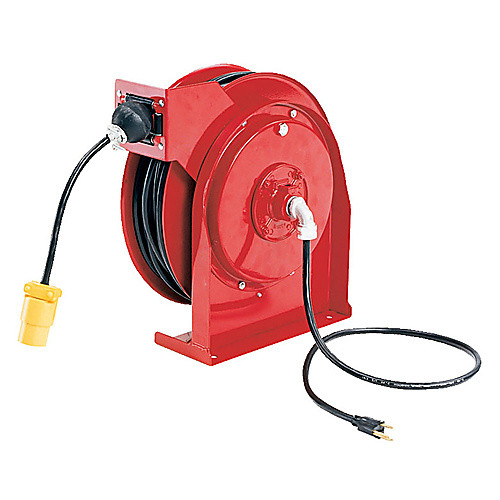 Electric Cord Reel-Single Receptacle