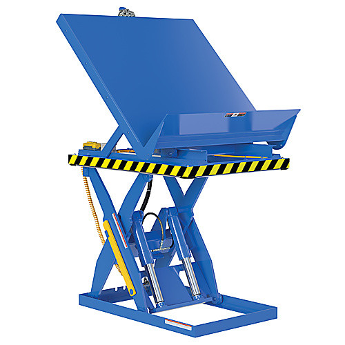 Lift & End Tilt Scissor Table 4K 48 × 48