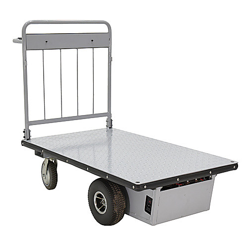 Electric Material Handling Cart 28 × 48 - No Sides
