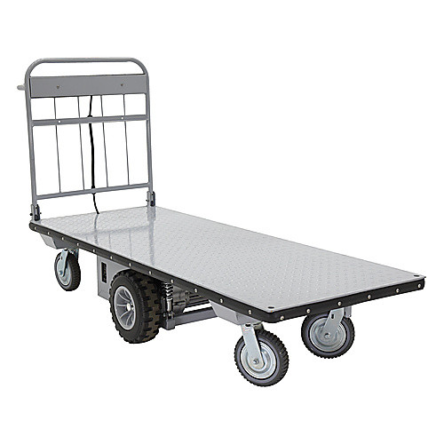 Electric Material Handling Cart 28 × 72 - No Sides