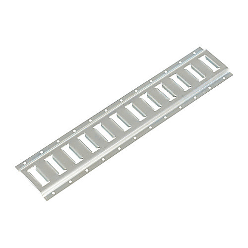 E-Track 2 Foot 1 Each Zinc