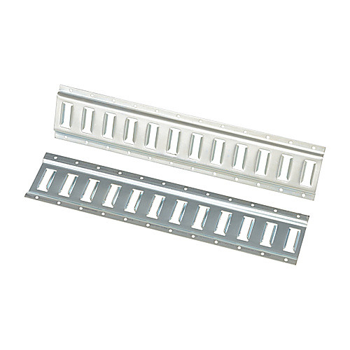 E-Track 2 Foot 2 Pack Zinc