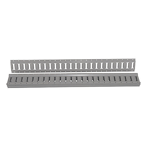 E-Track 4 Foot 10 Pack Gray