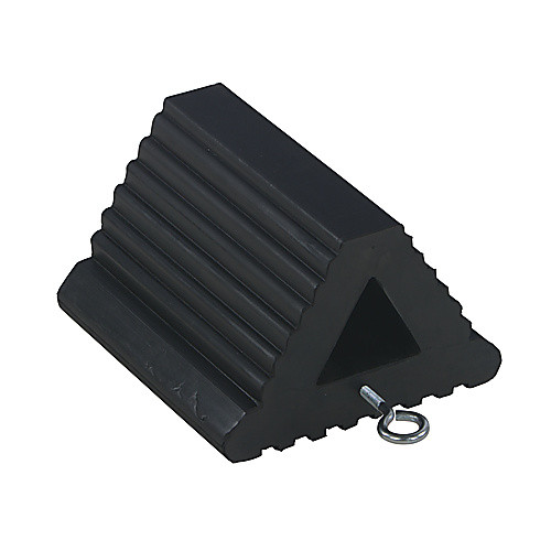 E x truded Rubber Wheel Chock 8.5 × 8.5 × 6