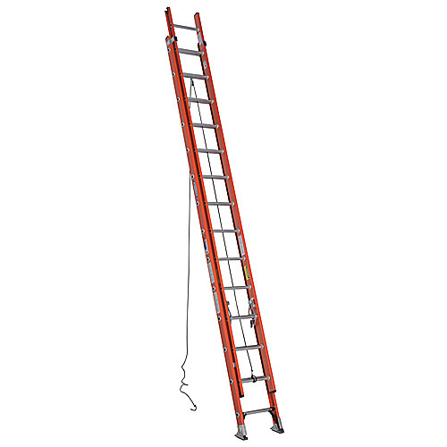 Fiberglass Extension Ladder 28 Step