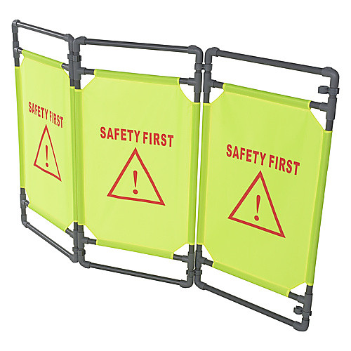 Folding Fabric Barrier 3 Panels 42″ Tall