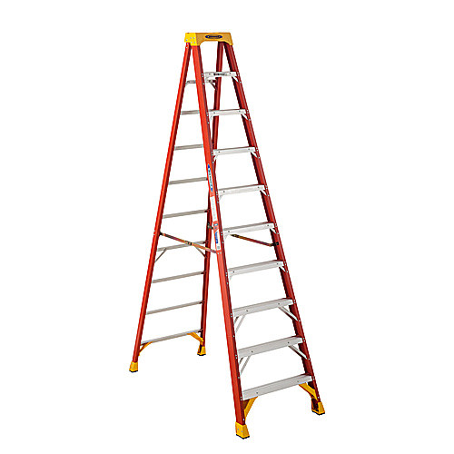Fiberglass Step Ladder 10 Steps