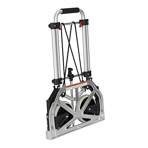 Aluminum Frame Fold-Up Hand Truck - Model FHC-250; 250 lbs Capacity