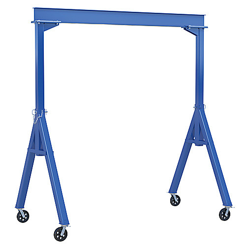 Fixed Ht Stl Gantry Crane 2K 177″ VG Casters