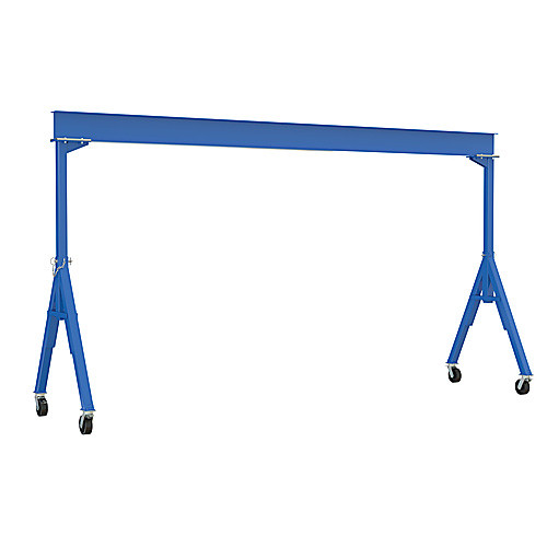 Fixed Ht Stl Gantry Crane 6K 236″ TL Casters
