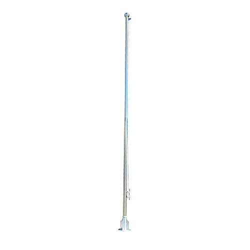 Stainless Steel Flagpole 20 Ft Height