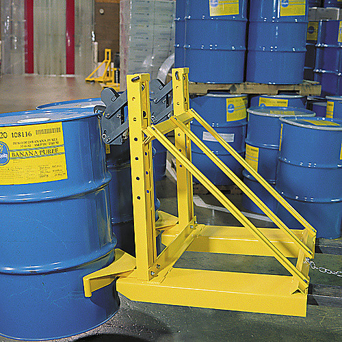 Fork Mounted 2 Drum Lifter 1500 lb Cap