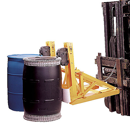 Fork Mounted 2 Drum Lifter 3000 lb Cap