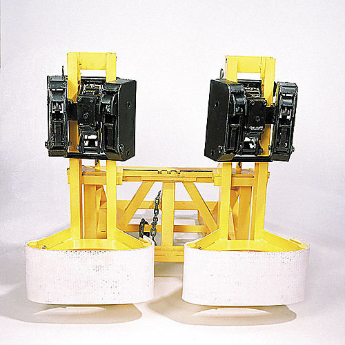 Fork Mounted 2 Drum Lifter 4000 lb Cap