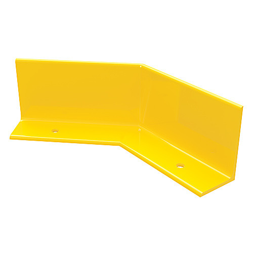 FLOOR CURB 45D .375″ YLW
