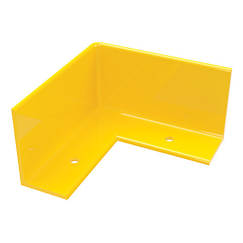 FLR CURB 90D .375″ YLW