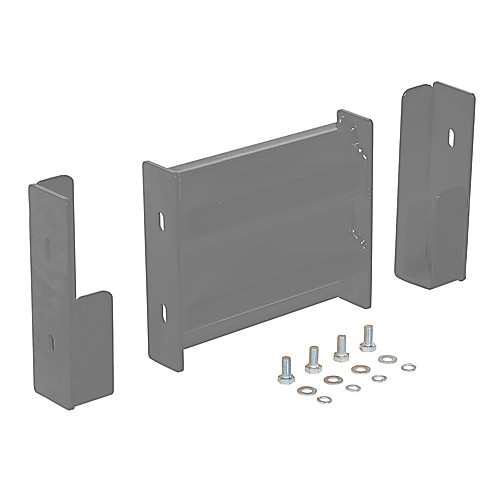 Drop-In Style Guard Rail 1 Ft Gray Semi Gloss