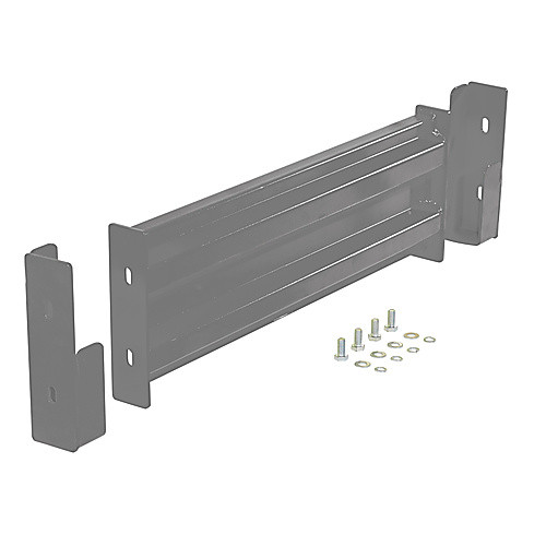 Drop-In Style Guard Rail 3 Ft Gray Semi Gloss