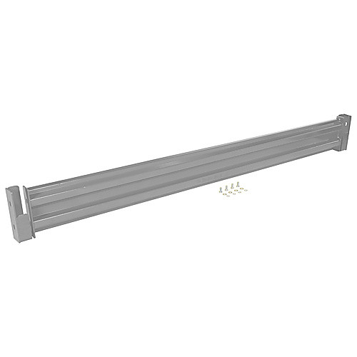 Drop-In Style Guard Rail 9 Ft Gray Semi Gloss