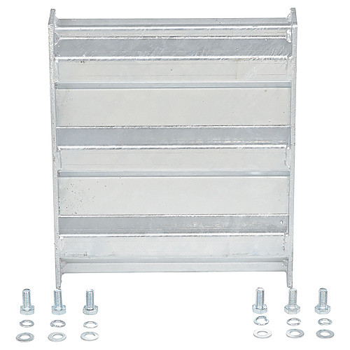 Bolt-On Style Guard Rail 1 Ft Galvanized