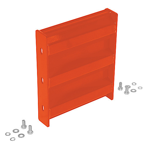 Bolt-On Style Guard Rail 1 Ft Orange