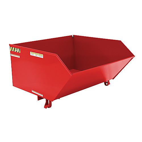 Low Profile Hopper Hd 1 Cu Yd-Red