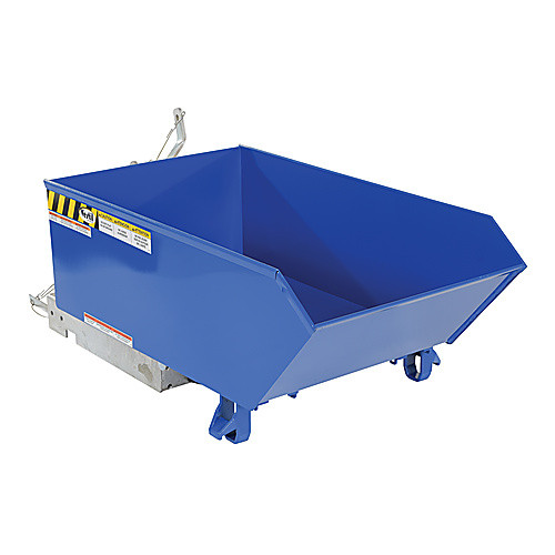 Low Profile Hopper Md .25 Cu Yd-Blue