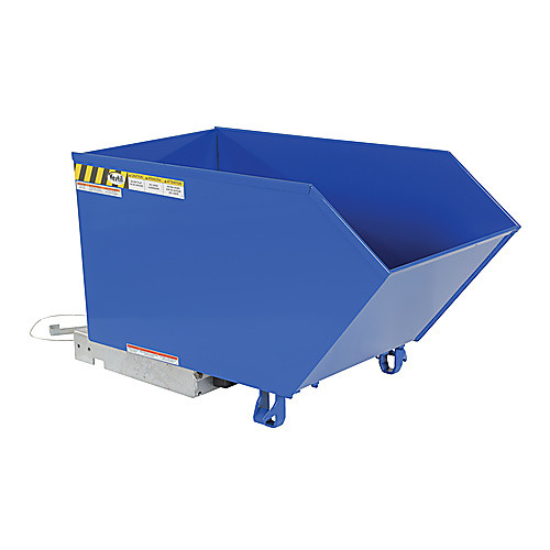 Low Profile Hopper Hd .50 Cu Yd-Blue