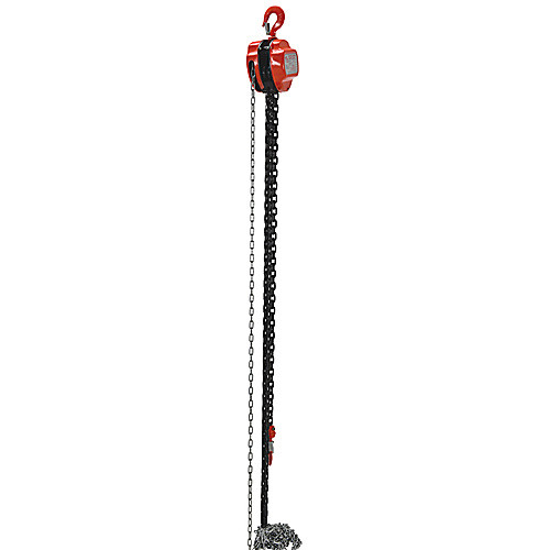 Manual Chain Hoist 3K Capacity 15 Ft