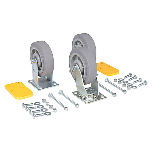 6 × 2 Thermoplastic Rubber Caster Kit 1800# Cap