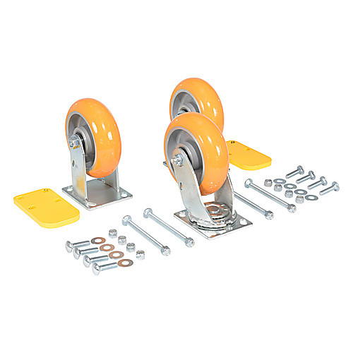 6 × 2 Polyurethane Caster Kit 3750# Cap