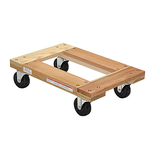 Hardwood Dolly Open Deck 1.2K lb 16 × 24