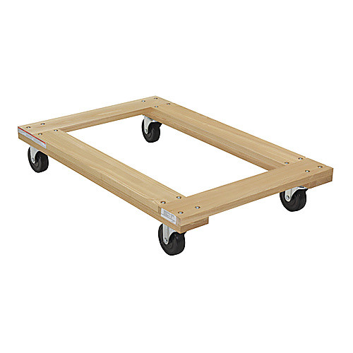 Hardwood Dolly Open Deck 1.2K lb 24 × 36
