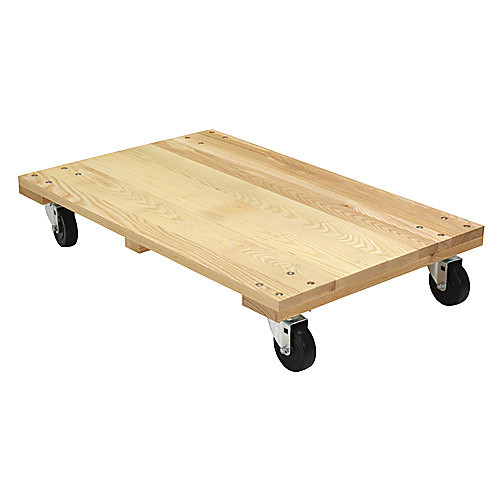Hardwood Dolly-Solid Deck 1.2K lb 24 × 36