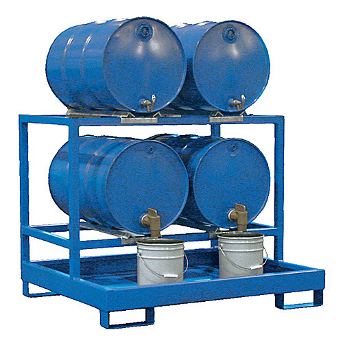 Horizontal Retention Basin 2400lb - Blue