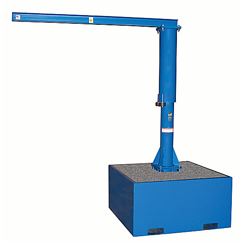Port Jib 250 Capacity 8 Ft Ibeam W/Filled Base