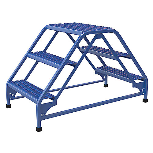 Double Sided Ladder 3 Step 26.0625W Grip