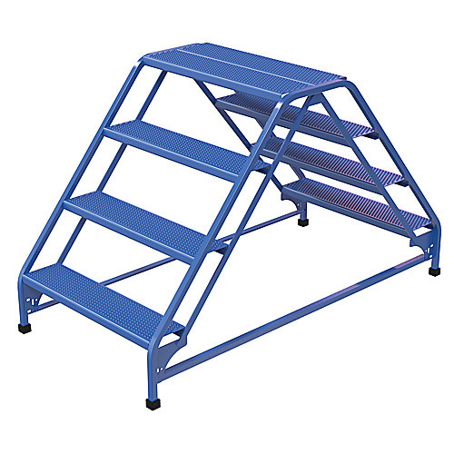 Double Sided Ladder 4 Step 32.75W Perf