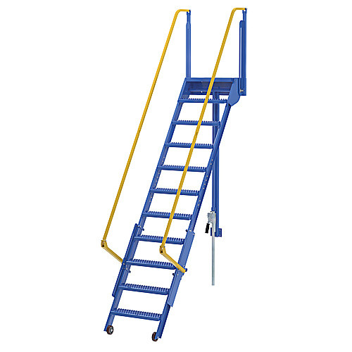 Folding Mezzanine Ladder 108″